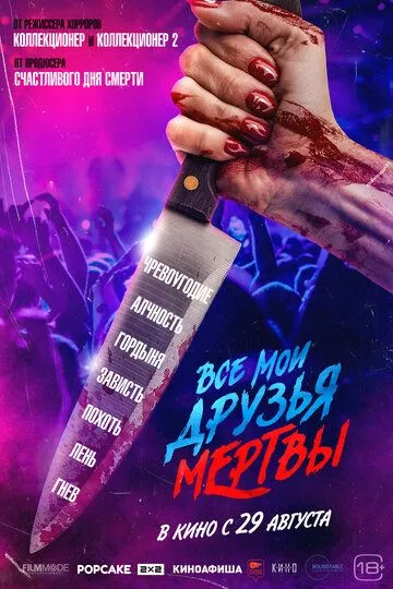 Все мои друзья мертвы (2024) смотреть онлайн